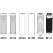 3M™ Aqua-Pure™ AP055T 10" magas teljes ház védelmét ellátó 5 mikronos mélységi szűrőrendszer 3M™ Aqua-Pure™ AP055T 10" magas teljes ház védelmét ellátó 5 mikronos mélységi szűrőrendszer