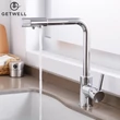 Kép 4/18 - Simple-W, 3 utas Konyhai Csap Víztisztítókhoz Króm színben