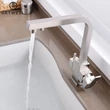 Kép 8/18 - Square-S, két karos, 3 utas Konyhai Csap Víztisztítókhoz Nikkel színben