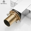 Kép 4/20 - Pelikan-R, 3 utas, kihúzható zuhanyfejes Konyhai Csap Víztisztítókhoz Égkék színben
