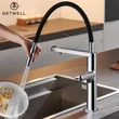 Kép 6/23 - Skimmer - érintőkijelzős és termosztátos 3 utas konyhai csap víztisztítókhoz - Króm színben