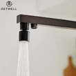 Kép 16/25 - Square, két karos, 3 utas Konyhai Csap Víztisztítókhoz GunGrey színben