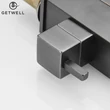 Kép 21/25 - Square, két karos, 3 utas Konyhai Csap Víztisztítókhoz GunGrey színben