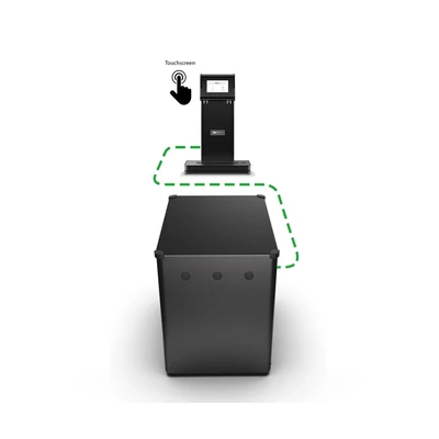 Zerica Bar DROP G 20 - 60L/h - 140L - hálózati vízadagoló és szóda készítő gép 3M™ Aqua-Pure™ vízszűrővel