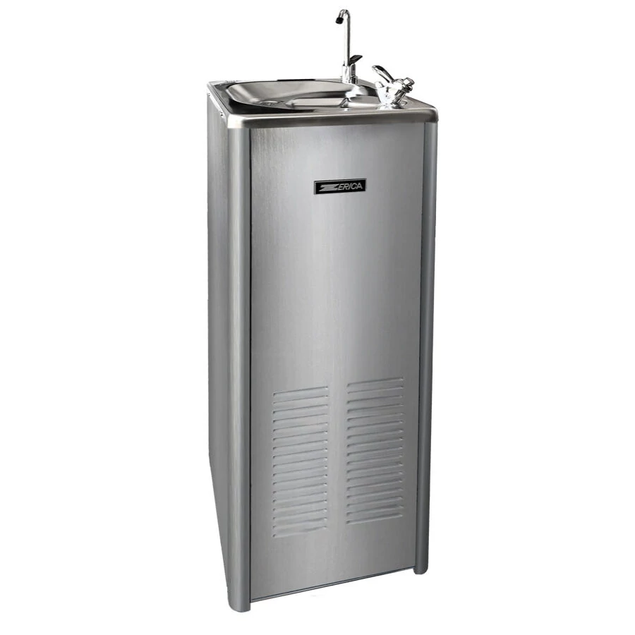 Refresh®, Rozsdamentes, Hűtött vizes ivókút, 75L/h, 918mm magas, matt