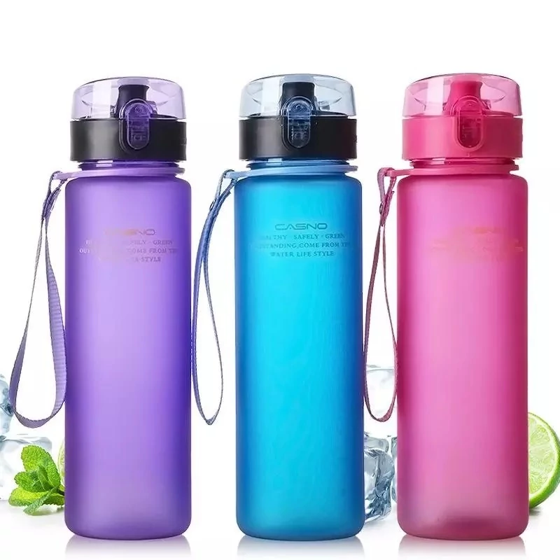 Casno 400ml-es szivárgásbiztos BPA mentes kulacs kék színben