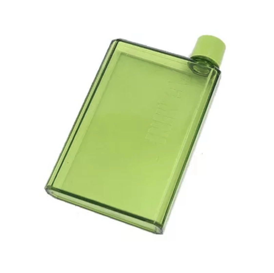 A5 Memo Bottle 420ml-es BPA mentes kulacs zöld színben